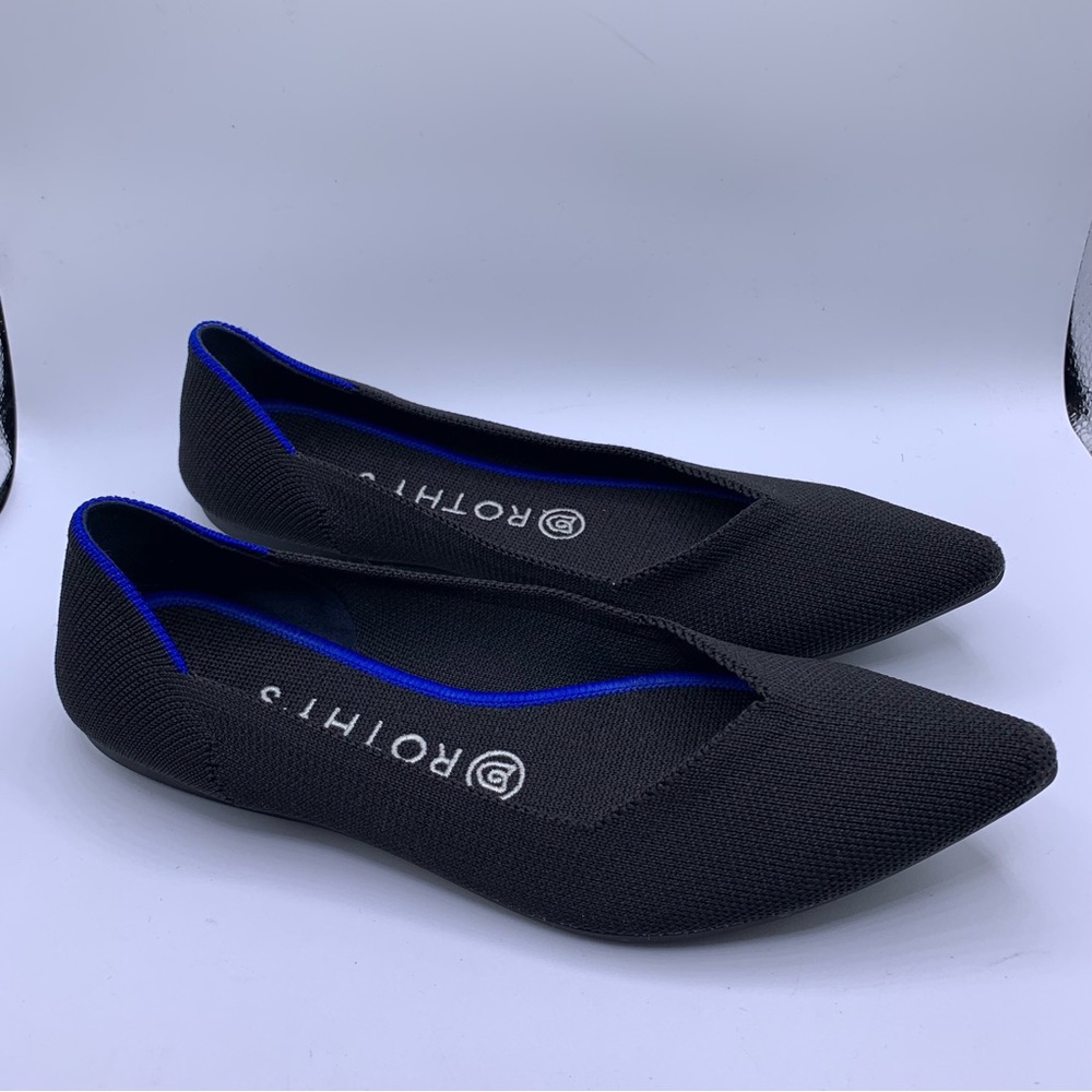 Rothys Black The Point Size 8 - image 1